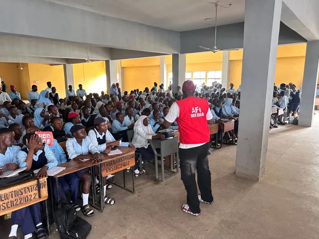 School outreach in Government secondary school Nyanya and Tudun Wada Abuja