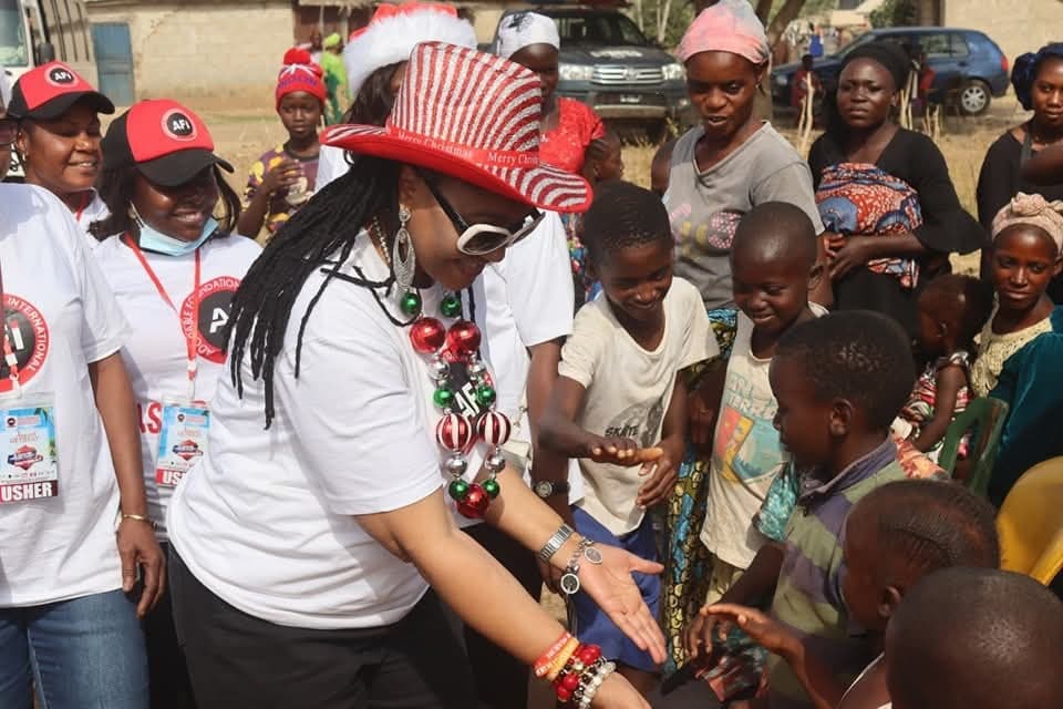 End of the year widow and less privileged outreach.