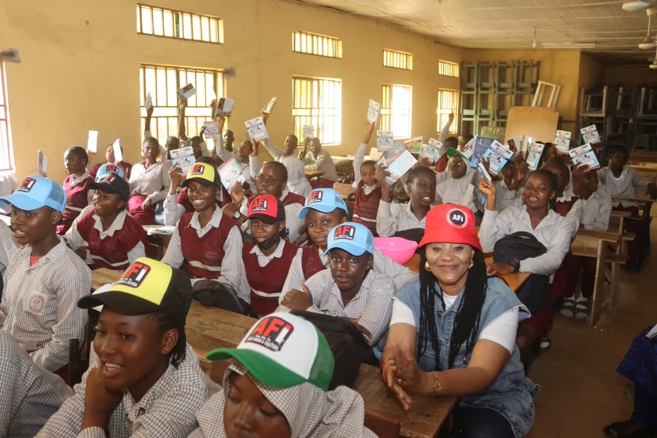Shchool Outreach at Nyanya Secondary School
